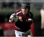 27 November 2021; Action from the Bank of Ireland Half-Time Minis between Ardee RFC and Roscrea RFC at the United Rugby Championship match between Leinster and Ulster at the RDS Arena in Dublin. Photo by Harry Murphy/Sportsfile