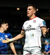 27 November 2021; James Hume of Ulster after scoring a late try for his side during the United Rugby Championship match between Leinster and Ulster at RDS Arena in Dublin. Photo by John Dickson/Sportsfile