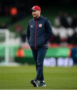 28 November 2021; St Patrick's Athletic head coach Stephen O'Donnell before the Extra.ie FAI Cup Final match between Bohemians and St Patrick's Athletic at Aviva Stadium in Dublin. Photo by Stephen McCarthy/Sportsfile