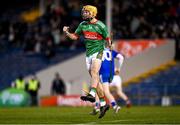 28 November 2021; Evan Sweeney of Loughmore/Castleiney celebrates a point during the Tipperary County Senior Club Hurling Championship Final Replay match between Thurles Sarsfields and Loughmore/Castleiney at Semple Stadium in Thurles, Tipperary. Photo by Harry Murphy/Sportsfile