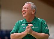 28 November 2021; Ireland head coach Mark Keenan before the FIBA EuroBasket 2025 Pre-Qualifiers First Round Group A match between Ireland and Austria at National Basketball Arena in Tallaght, Dublin. Photo by Brendan Moran/Sportsfile