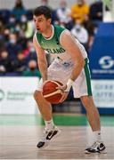 28 November 2021; Adrian O'Sullivan of Ireland during the FIBA EuroBasket 2025 Pre-Qualifiers First Round Group A match between Ireland and Austria at National Basketball Arena in Tallaght, Dublin. Photo by Brendan Moran/Sportsfile