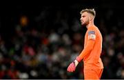 28 November 2021; St Patrick's Athletic goalkeeper Vitezslav Jaros during the Extra.ie FAI Cup Final match between Bohemians and St Patrick's Athletic at Aviva Stadium in Dublin. Photo by Seb Daly/Sportsfile