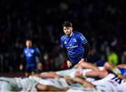 27 November 2021; Harry Byrne of Leinster during the United Rugby Championship match between Leinster and Ulster at RDS Arena in Dublin.  Photo by David Fitzgerald/Sportsfile