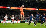 28 November 2021; St Patrick's Athletic goalkeeper Vitezslav Jaros during the Extra.ie FAI Cup Final match between Bohemians and St Patrick's Athletic at Aviva Stadium in Dublin. Photo by Stephen McCarthy/Sportsfile