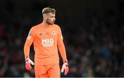 28 November 2021; St Patrick's Athletic goalkeeper Vitezslav Jaros during the Extra.ie FAI Cup Final match between Bohemians and St Patrick's Athletic at Aviva Stadium in Dublin. Photo by Stephen McCarthy/Sportsfile