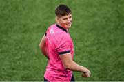29 November 2021; Joe McCarthy during a Leinster Rugby squad training at Energia Park in Dublin. Photo by Harry Murphy/Sportsfile