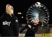 29 November 2021; Roma McLaughlin before a Republic of Ireland Women training session at Tallaght Stadium in Dublin. Photo by Stephen McCarthy/Sportsfile