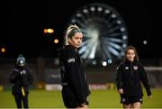 29 November 2021; Denise O'Sullivan before a Republic of Ireland Women training session at Tallaght Stadium in Dublin. Photo by Stephen McCarthy/Sportsfile