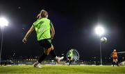 29 November 2021; Katie McCabe during a Republic of Ireland Women training session at Tallaght Stadium in Dublin. Photo by Stephen McCarthy/Sportsfile