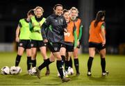 29 November 2021; Áine O'Gorman during a Republic of Ireland Women training session at Tallaght Stadium in Dublin. Photo by Stephen McCarthy/Sportsfile