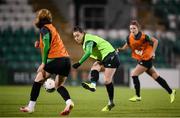 29 November 2021; Lucy Quinn during a Republic of Ireland Women training session at Tallaght Stadium in Dublin. Photo by Stephen McCarthy/Sportsfile