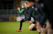 29 November 2021; Denise O'Sullivan during a Republic of Ireland Women training session at Tallaght Stadium in Dublin. Photo by Stephen McCarthy/Sportsfile