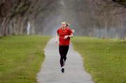 30 March 2004; Ireland's Maria McCambridge running in the Phoenix Park, Dublin. Picture credit; Damien Eagers / SPORTSFILE *EDI*