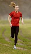 30 March 2004; Ireland's Maria McCambridge running in the Phoenix Park, Dublin. Picture credit; Damien Eagers / SPORTSFILE *EDI*