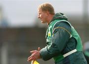 21 March 2004; Gerry Fahy, Offaly manager. Allianz Football League 2004, Division 2A, Round 6, Offaly v Roscommon, O'Connor Park, Tullamore, Co. Offaly. Picture credit; David Maher / SPORTSFILE *EDI*