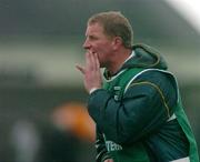21 March 2004; Gerry Fahy, Offaly manager. Allianz Football League 2004, Division 2A, Round 6, Offaly v Roscommon, O'Connor Park, Tullamore, Co. Offaly. Picture credit; David Maher / SPORTSFILE *EDI*