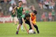 21 July 2013; Action featuring Souel Gaels GAA Club, South Korea, during a pre-match exhibition game. Connacht GAA Football Senior Championship Final, Mayo v London, Elverys MacHale Park, Castlebar, Co. Mayo. Picture credit: Stephen McCarthy / SPORTSFILE