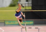 27 July 2013; Tori Pena, Finn Valey A.C., Co. Donegal, competing in the Women's Pole Vault at the Woodie’s DIY National Senior Track and Field Championships. Morton Stadium, Santry, Co. Dublin. Picture credit: Matt Browne / SPORTSFILE