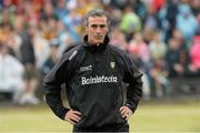 27 July 2013; Donegal manager Jim McGuinness. GAA Football All-Ireland Senior Championship, Round 4, Donegal v Laois, Pairc Sean Mac Diarmada, Carrick-on-Shannon, Co. Leitrim. Picture credit: Oliver McVeigh / SPORTSFILE