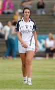 27 July 2013; A dejected Joanna Timmons, after the final whistle. TG4 All-Ireland Ladies Senior Football Championship, Round 1, Qualifier, Clare v Kildare, Pairc Sean Mac Diarmada, Carrick-on-Shannon, Co. Leitrim. Picture credit: Oliver McVeigh / SPORTSFILE