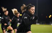 29 November 2021; Lucy Quinn during a Republic of Ireland Women training session at Tallaght Stadium in Dublin. Photo by Stephen McCarthy/Sportsfile