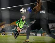 29 November 2021; Kyra Carusa during a Republic of Ireland Women training session at Tallaght Stadium in Dublin. Photo by Stephen McCarthy/Sportsfile