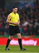 28 November 2021; Referee Robert Hennessy during the Extra.ie FAI Cup Final match between Bohemians and St Patrick's Athletic at Aviva Stadium in Dublin. Photo by Eóin Noonan/Sportsfile