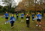 6 December 2021; Leinster Rugby have this morning announced the Peter McVerry Trust as its second charity affiliate of the new season. The Peter McVerry Trust will work with the club over the next month with the aim of raising awareness of homelessness in Ireland and in particular in the 12 counties of Leinster, with Leinster Rugby highlighting the great work of the Peter McVerry Trust across its digital and social platforms. In addition, Life Style Sports, a premium partner of Leinster Rugby, has agreed, with the support of adidas, to donate cold weather adidas Leinster Rugby kit to the Peter McVerry Trust to help those that rely on their services over the winter months ahead. The kit will be distributed from the Peter McVerry Trust headquarters in Dublin and from its regional offices in Drogheda and in Naas. In attendance at the announcement were, from left, Ross Molony, Head of Events at the Peter McVerry Trust Orla Kerbey, Elaine Anthony, David Hawkshaw, Life Style Sports Senior Marketing Executive Laoise McKenna, Jennie Finlay and Josh van der Flier. For further information please check out pmvtrust.ie or leinsterrugby.ie Photo by Harry Murphy/Sportsfile