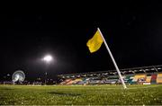 30 November 2021; A general view of a corner flag before the FIFA Women's World Cup 2023 qualifying group A match between Republic of Ireland and Georgia at Tallaght Stadium in Dublin. Photo by Stephen McCarthy/Sportsfile