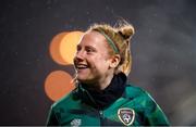 30 November 2021; Amber Barrett of Republic of Ireland before the FIFA Women's World Cup 2023 qualifying group A match between Republic of Ireland and Georgia at Tallaght Stadium in Dublin. Photo by Stephen McCarthy/Sportsfile