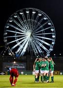 30 November 2021; Republic of Ireland players celebrate after Denise O'Sullivan scored their fifth goal during the FIFA Women's World Cup 2023 qualifying group A match between Republic of Ireland and Georgia at Tallaght Stadium in Dublin. Photo by Stephen McCarthy/Sportsfile