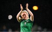 30 November 2021; Amber Barrett of Republic of Ireland following the FIFA Women's World Cup 2023 qualifying group A match between Republic of Ireland and Georgia at Tallaght Stadium in Dublin. Photo by Stephen McCarthy/Sportsfile