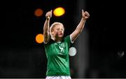 30 November 2021; Amber Barrett of Republic of Ireland following the FIFA Women's World Cup 2023 qualifying group A match between Republic of Ireland and Georgia at Tallaght Stadium in Dublin. Photo by Stephen McCarthy/Sportsfile