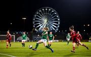 30 November 2021; Amber Barrett of Republic of Ireland during the FIFA Women's World Cup 2023 qualifying group A match between Republic of Ireland and Georgia at Tallaght Stadium in Dublin. Photo by Stephen McCarthy/Sportsfile