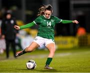 30 November 2021; Jessica Ziu of Republic of Ireland during the FIFA Women's World Cup 2023 qualifying group A match between Republic of Ireland and Georgia at Tallaght Stadium in Dublin. Photo by Stephen McCarthy/Sportsfile