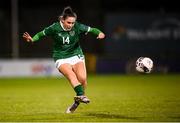 30 November 2021; Jessica Ziu of Republic of Ireland during the FIFA Women's World Cup 2023 qualifying group A match between Republic of Ireland and Georgia at Tallaght Stadium in Dublin. Photo by Stephen McCarthy/Sportsfile