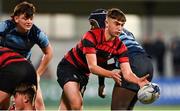 1 December 2021; Charlie Kennedy of Kilkenny College during the Bank of Ireland Leinster Rugby Schools Senior League Division 1A Semi-Final match between Castleknock College and Kilkenny College at Energia Park in Dublin. Photo by Brendan Moran/Sportsfile