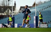 2 December 2021; Luke McGrath during the Leinster Rugby captain's run at the RDS Arena in Dublin. Photo by Harry Murphy/Sportsfile