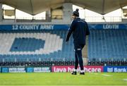 2 December 2021; Harry Byrne during the Leinster Rugby captain's run at the RDS Arena in Dublin. Photo by Harry Murphy/Sportsfile