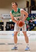 28 November 2021; John Carroll of Ireland during the FIBA EuroBasket 2025 Pre-Qualifiers First Round Group A match between Ireland and Austria at National Basketball Arena in Tallaght, Dublin. Photo by Brendan Moran/Sportsfile