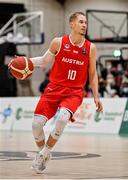 28 November 2021; Thomas Klepiesz of Austria during the FIBA EuroBasket 2025 Pre-Qualifiers First Round Group A match between Ireland and Austria at National Basketball Arena in Tallaght, Dublin. Photo by Brendan Moran/Sportsfile