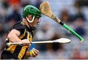 3 July 2021; Eoin Cody of Kilkenny runs past the flying hurl of Liam Óg McGovern of Wexford on his way to scoring his side's first goal during the Leinster GAA Hurling Senior Championship Semi-Final match between Kilkenny and Wexford at Croke Park in Dublin. Photo by Piaras Ó Mídheach/Sportsfile