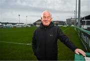 3 December 2021; Cabinteely FC Head of Football Pat Devlin stands for a portrait before a Bray Wanderers FC and Cabinteely FC Media Conference at Carlisle Grounds in Bray, Wicklow. Photo by Eóin Noonan/Sportsfile