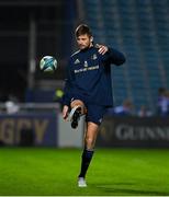 3 December 2021; Ross Byrne of Leinster before the United Rugby Championship match between Leinster and Connacht at the RDS Arena in Dublin. Photo by Brendan Moran/Sportsfile