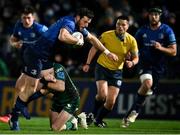 3 December 2021; Robbie Henshaw of Leinster is tackled by Kieran Marmion of Connacht during the United Rugby Championship match between Leinster and Connacht at the RDS Arena in Dublin. Photo by Sam Barnes/Sportsfile
