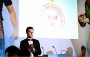3 December 2021; Shelbourne CEO Dave O'Connor during the PFA Ireland Awards at The Marker Hotel in Dublin. Photo by Stephen McCarthy/Sportsfile