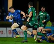 3 December 2021; Garry Ringrose of Leinster on his way to scoring his side's second try during the United Rugby Championship match between Leinster and Connacht at the RDS Arena in Dublin. Photo by Brendan Moran/Sportsfile