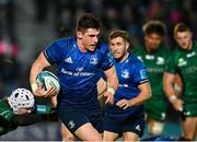 3 December 2021; Dan Sheehan of Leinster in action against Mack Hansen of Connacht during the United Rugby Championship match between Leinster and Connacht at the RDS Arena in Dublin. Photo by Sam Barnes/Sportsfile