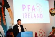 3 December 2021; Shelbourne CEO Dave O'Connor during the PFA Ireland Awards at The Marker Hotel in Dublin. Photo by Stephen McCarthy/Sportsfile